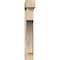 Ekena Millwork Westlake Block Smooth Bracket w/ Offset Brace, Douglas Fir, 7 1/2"W x 36"D x 48"H BKT0806X36X48WTL05SDF - alternate 3